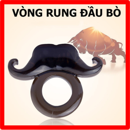 Vòng rung đầu bò chống xuất tinh sớm cho nam - DC70