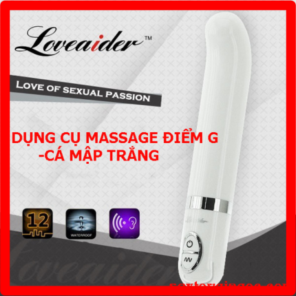 Massage điểm G LoveAider-cá mập trắng - MS07