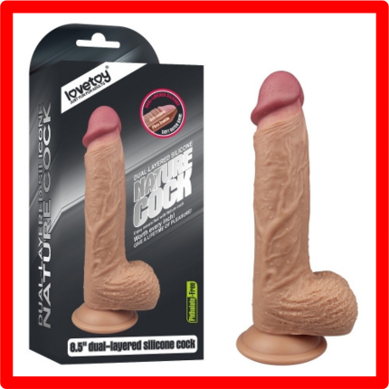 Dương vật giả gắn tường như thật Nature cock Lovetoy - DV010