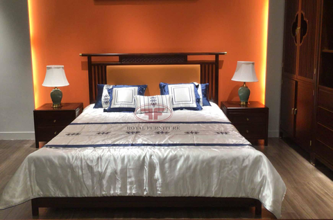GIƯỜNG NGỦ NHẬP KHẨU INDOCHINE 1M8X2M