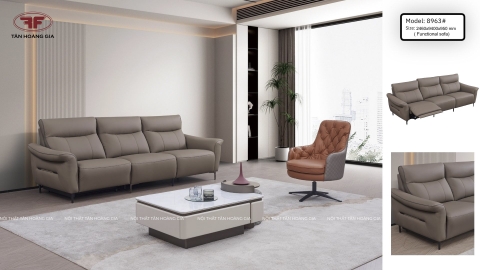 SOFA BE ĐẬM TÍCH HỢP TỰA CHÂN TỐI GIẢN