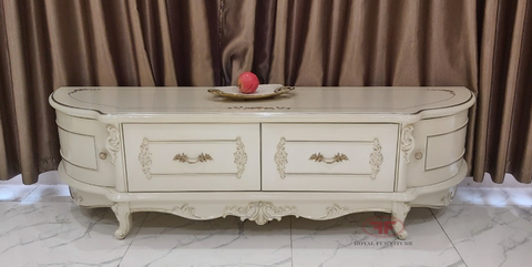 [Nhiều Kích Thước] KỆ TIVI TÂN CỔ ĐIỂN CÁNH CONG 923B