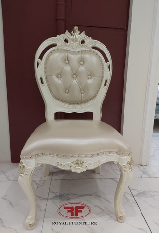 GHẾ ĂN BỌC DA CAO CẤP TÂN CỔ ĐIỂN 933B