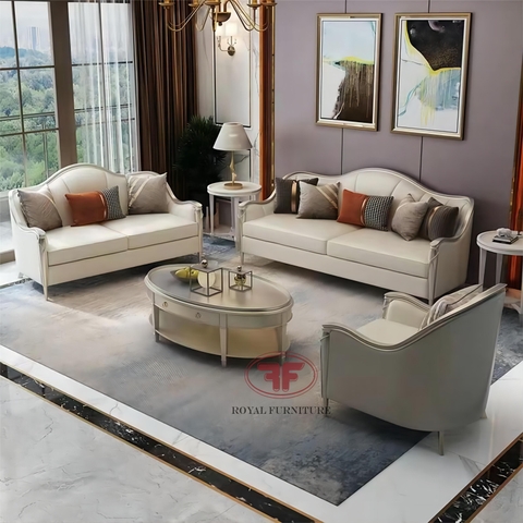 SOFA NHẬP KHẨU LUXURY CAO CẤP BỌC NỈ 8812