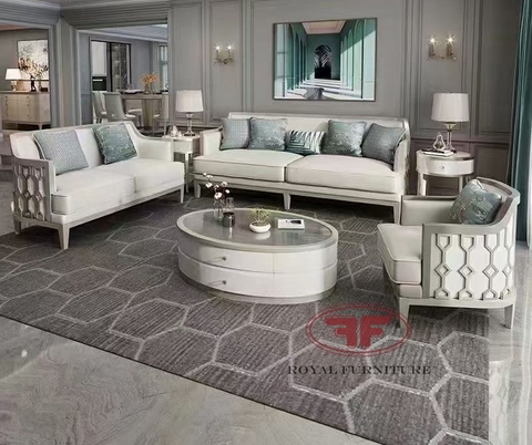 SOFA HIỆN ĐẠI LUXURY GỖ TỰ NHIÊN CAO CẤP 8809