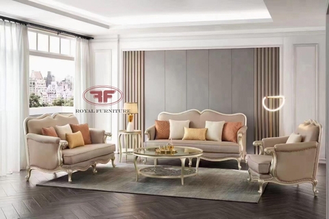 SOFA PHÒNG KHÁCH HIỆN ĐẠI BỌC NỈ SANG TRỌNG 8806