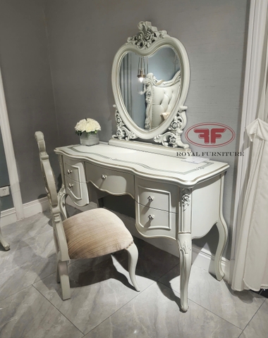 BÀN TRANG ĐIỂM CÔ DÂU TÂN CỔ ĐIỂN CÓ HỘC NGĂN KÉO