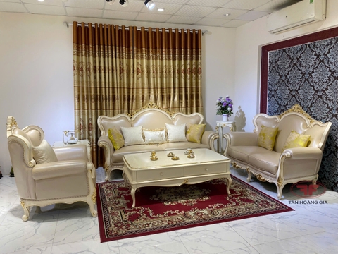 SOFA PHÒNG KHÁCH 123 TÂN CỔ ĐIỂN SANG TRỌNG  8823