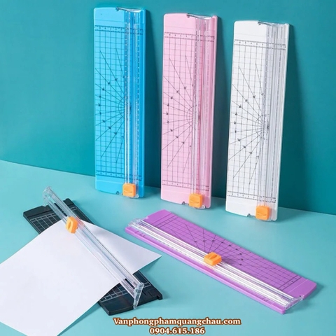 Bàn trượt cắt giấy mini nhỏ, mỏng (szie 36cm x 9,5cm) - 01 chiếc