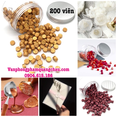 Sáp đóng dấu niêm phong dạng viên - (Hộp 200 viên)_CD46