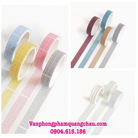 Băng dính washi hộp  _S151