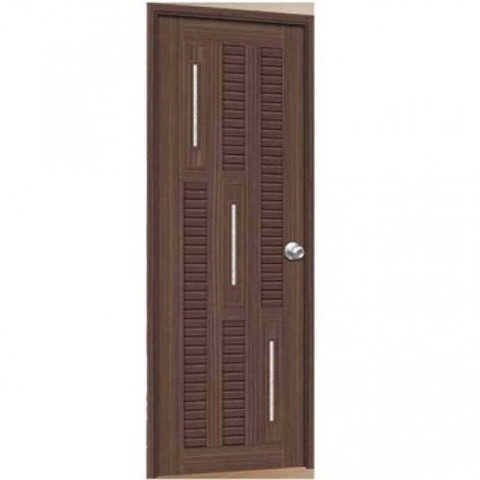 Cửa nhựa giả gỗ nhà vệ sinh y@door YB-52