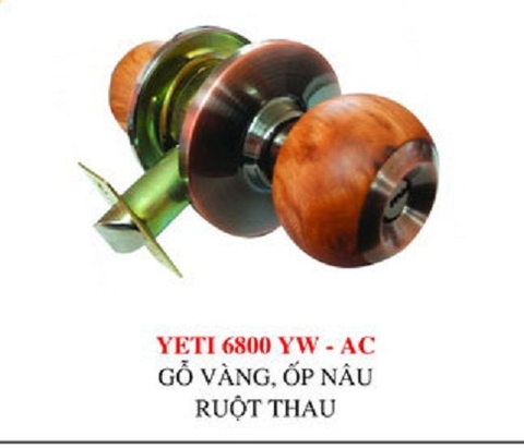 Khóa nắm tròn Yeti 6800 YW-AC