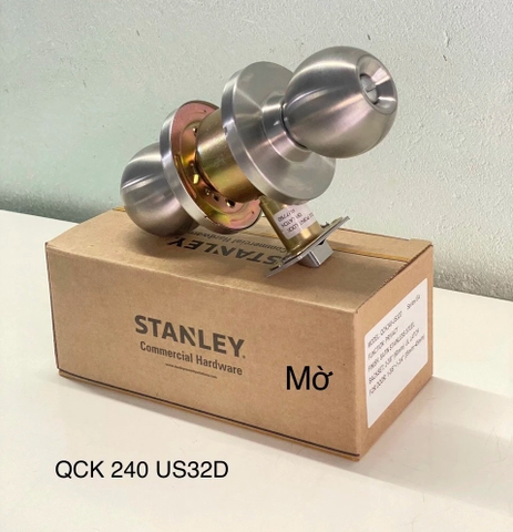 Khoá nắm tròn chống cháy Stanley QCK 240-US32D