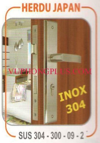 Khóa tay gạt inox Herdu SUS 304-300-09-2