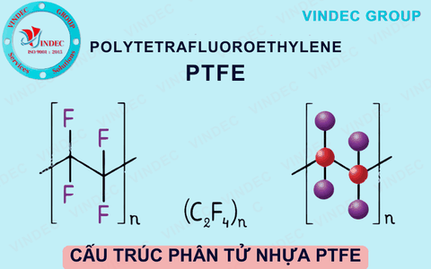 Cấu Trúc Của Phân Tử Nhựa PTFE (TEFLON) Đã Tạo Nên Các Đặc Tính Siêu Việt