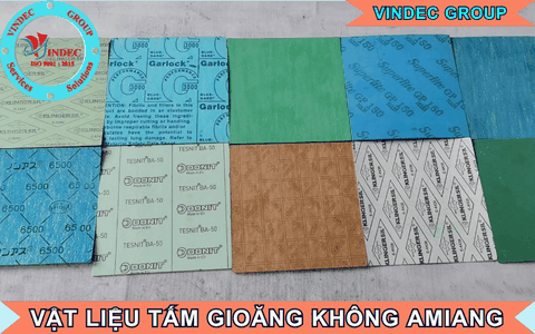 Thông Số Kỹ Thuật Của Các Loại Tấm Gioăng Không Amiang Thông Dụng Hiện Nay