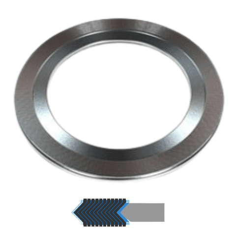 Gioăng Thép Xoắn 2 Vành Chặn Trong