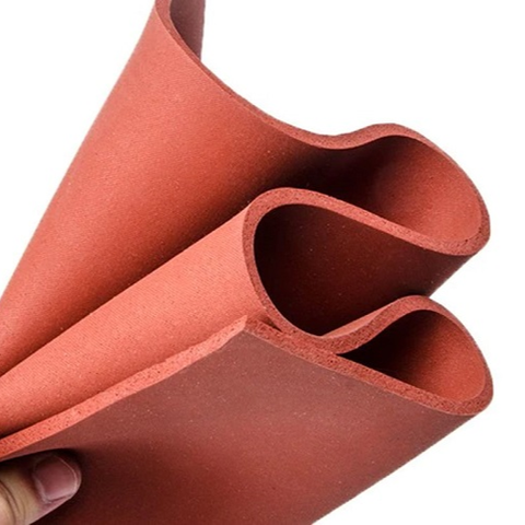 Tấm Cao Su Silicon Xốp Đỏ