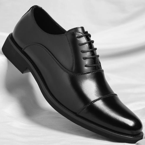 Giày Tây Nam Oxford Đen – Thiết Kế Sang Trọng – Phù Hợp Công Sở & Sự Kiện GTA76 (Có size to 45-46)