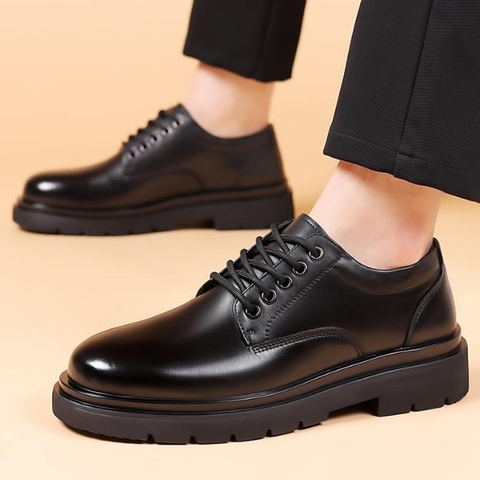 Giày Boot Nam cổ thấp Form Oxford/Derby hiện đại, lịch sự, êm chân, bền đẹp GN507