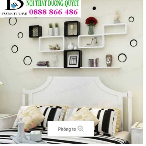Kệ treo trường nổi bật cho phòng ngủ - KG- 155