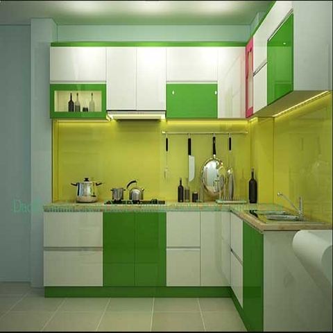 Tủ bếp gỗ mdf cốt xanh thái lan TB-012