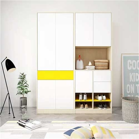 Tủ quần áo hiện đại gỗ công nghiệp TA-012