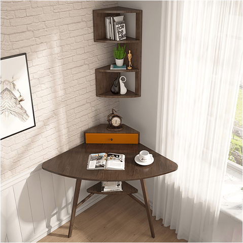 Bàn làm việc góc thiết kế nhỏ gọn BLV-025