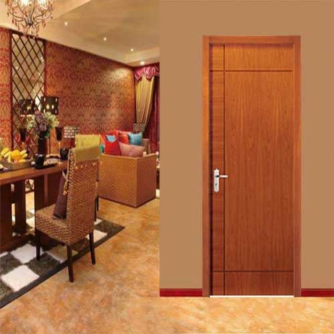 cửa gỗ veneer xoan đào  CG-105