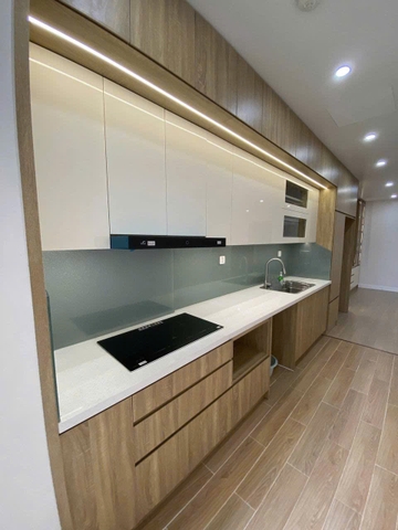 Dự án bếp tone trắng