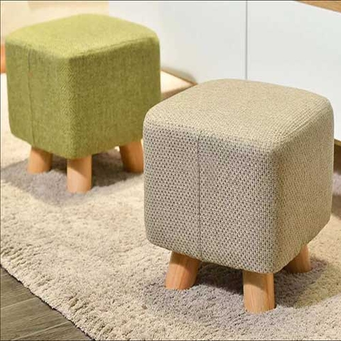 Ghế đôn nỉ chân thấp GD-03