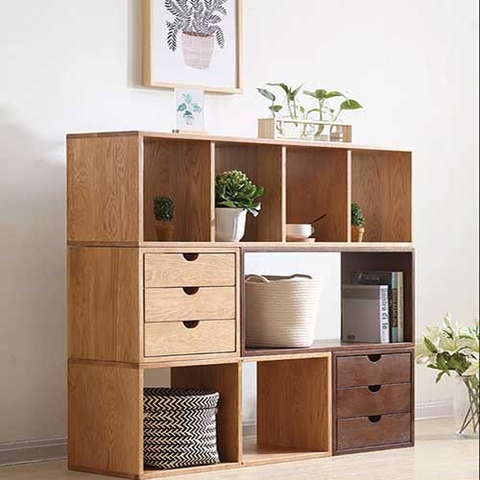 kệ gỗ để đồ KS-025