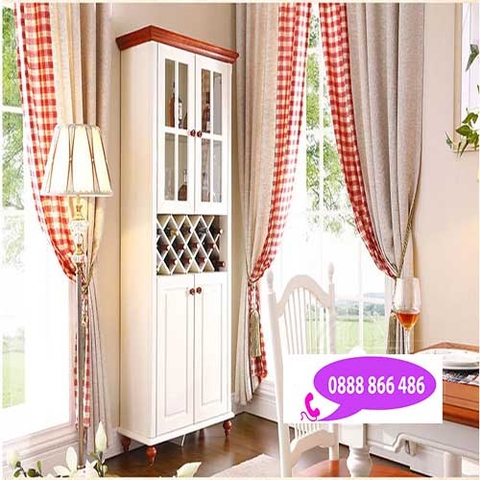 tủ rượu gỗ phòng khách TR-027