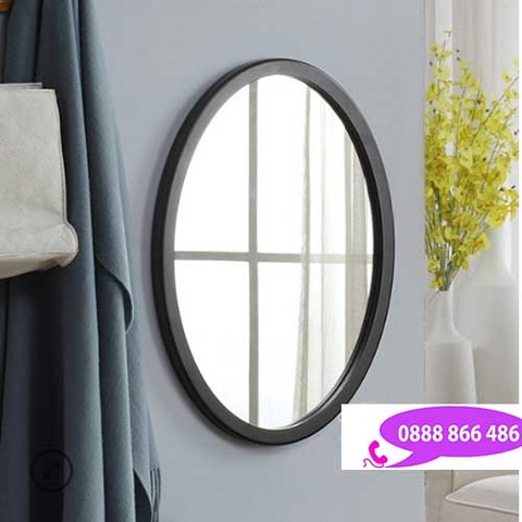 khung gương gỗ bầu dục KG-008