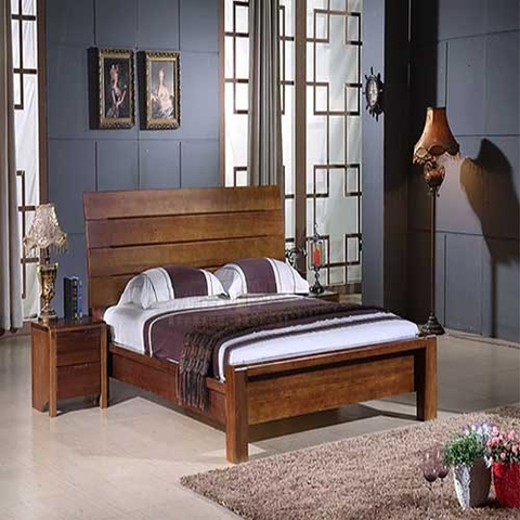 giường ngủ gỗ tự nhiên G-502