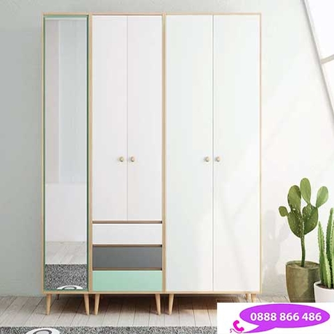 tủ áo gỗ hiện đại TA-033