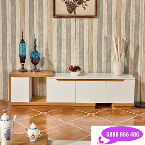 kệ gỗ tivi tiện dụng KG-419