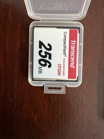 Thẻ nhớ CF Card 256Mb Industrial grade TS256MCF220I