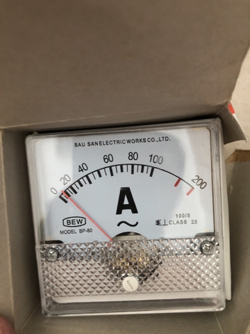 Đồng hồ đo dòng BP -80 100/5A