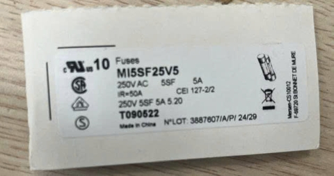 Ống cầu chì MI5SF25V5