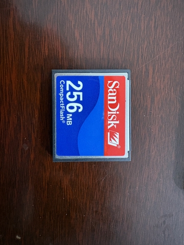 Thẻ nhớ Sandisk 256Mb Compact flash