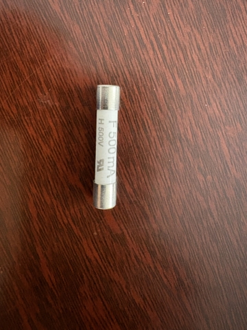 Cầu chì Weidmuller GZ 0.5A/F , 1460580000