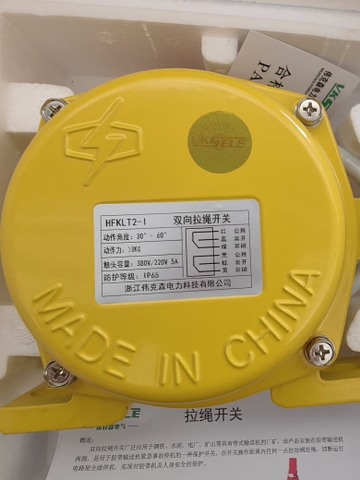 Công tắc giật dây sự cố HFKLT2-1 và HFKLT2-I