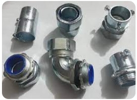 Đầu nối ống ruột gà lõi thép với hộp điện/ thiết bị kín nước DNCK34