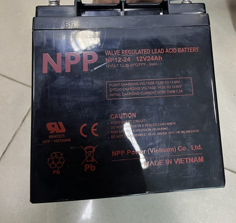 Ắc quy NP12-24Ah
