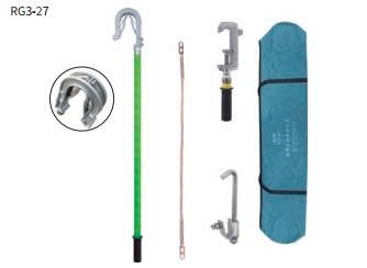 Cọc tiếp địa cao áp (Đường sắt ngoài trời lưỡi kép đơn)