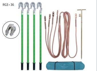 Cọc tiếp địa điện áp thấp (GB lưỡi kép ngoài trời)