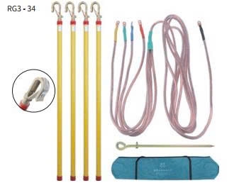 Cọc tiếp địa điện áp thấp (đầu đồng ngoài trời)