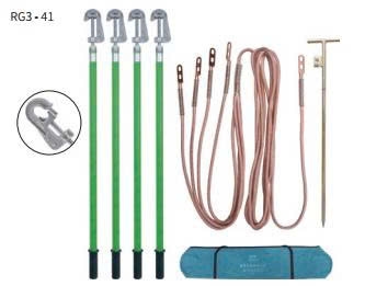 Thanh nối đất điện áp thấp (loại xoắn ốc ngoài trời GB)